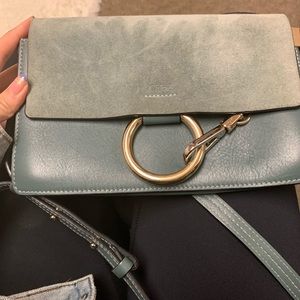Chloe Faye cloudy blue bag